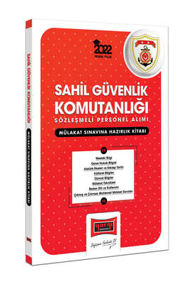Yargı Yayınları 2022 Sahil Güvenlik Komutanlığı Mülakat Sınavına Hazırlık Kitabı - 1