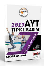 Yargı Yayınları - Yargı Yayınları 2019 AYT Tıpkı Basım Tamamı Çözümlü Çıkmış Sorular