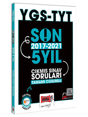 Yargı Yayınları TYT Son 5 Yıl (2017-2021) Tamamı Çözümlü Çıkmış Sınav Soruları - 1