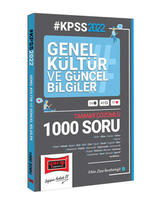 Yargı Yayınları 2022 KPSS Genel Kültür ve Güncel Bilgiler Tamamı Çözümlü Soru Bankası - 1