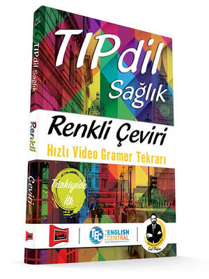 Yargı Yayınları TIPDİL Sağlık Renkli Çeviri Hızlı Gramer Video Tekrarı - 1
