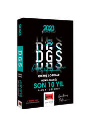 Yargı Yayınları - Yargı Yayınları 2023 DGS Son 10 Yıl Tamamı Çözümlü Fasikül Fasikül Çıkmış Sınav Soruları
