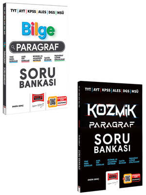 Yargı Yayınları TYT AYT KPSS ALES DGS MSÜ Kozmik ve Bilge Paragraf Soru Bankası Seti - 1