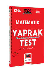 Yargı Yayınları - Yargı Yayınları 2023 KPSS Matematik Çek Kopart Yaprak Test