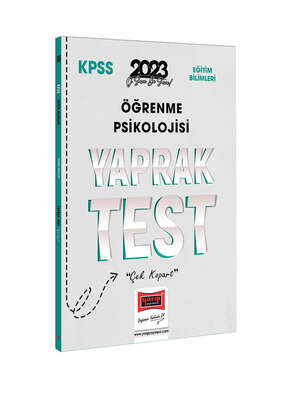 Yargı Yayınları 2023 KPSS Eğitim Bilimleri Öğrenme Psikolojisi Yaprak Test - 1