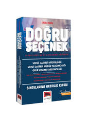 Yargı Yayınları - Yargı Yayınları Vergi Dairesi Müdürlüğü Vergi Dairesi Müdür Yardımcılığı Gelir Uzman Yardımcılığı Sınavlarına Hazırlık Doğru Seçenek Çıkmış Sorular ve Açıklamalı Çözümler