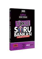 Yargı Yayınları - Yargı Yayınları 2023 KPSS Türkçe Tamamı Çözümlü Soru Bankası
