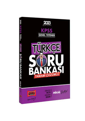 Yargı Yayınları 2023 KPSS Türkçe Tamamı Çözümlü Soru Bankası - 1