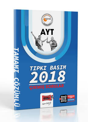 Yargı Yayınları 2023 Baskı (2018 Yılı AYT Tıpkı Basım) Çıkmış Sorular - 1