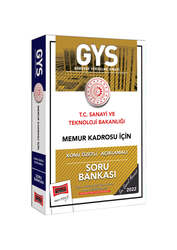 Yargı Yayınları T.C Sanayi ve Teknoloji Bakanlığı Memur Kadrosu İçin Konu Özetli Açıklamalı Soru Bankası - Yargı Yayınları