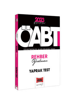 Yargı Yayınları 2023 KPSS ÖABT PDR Rehber Öğretmen Çek Kopart Yaprak Test - 1