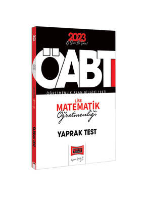 Yargı Yayınları 2023 KPSS ÖABT Lise Matematik Öğretmenliği Çek Kopart Yaprak Test - 1