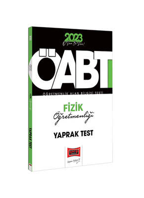 Yargı Yayınları 2023 KPSS ÖABT Fizik Öğretmenliği Çek Kopart Yaprak Test - 1