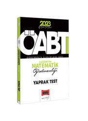 Yargı Yayınları - Yargı Yayınları 2023 KPSS ÖABT İlköğretim Matematik Öğretmenliği Çek Kopart Yaprak Test