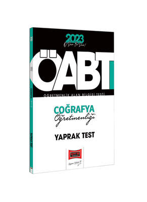 Yargı Yayınları 2023 KPSS ÖABT Coğrafya Öğretmenliği Çek Kopart Yaprak Test - 1