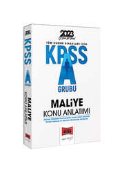 Yargı Yayınları - Yargı Yayınları 2023 KPSS A Grubu Maliye Konu Anlatımı