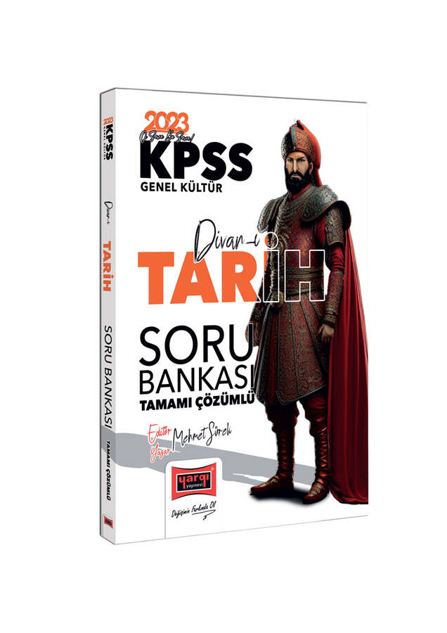 Yargı Yayınları 2023 KPSS Divan-ı Tarih Tamamı Çözümlü Soru Bankası