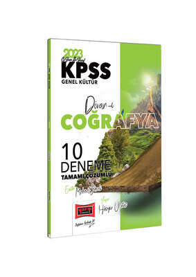 Yargı Yayınları 2023 KPSS Divan-ı Coğrafya Tamamı Çözümlü 10 Deneme - 1