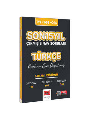 Yargı Yayınları 2023 TYT-YGS-ÖSS Son 15 Yıl Çıkmış Sınav Soruları - 1