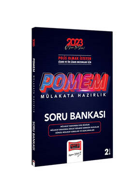 Yargı Yayınları 2023 POMEM Mülakata Hazırlık Soru Bankası - 1