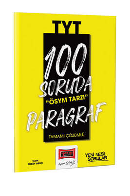 Yargı Yayınları 2023 100 Soruda ÖSYM Tarzı TYT Paragraf Tamamı Çözümlü Soru Bankası - 1