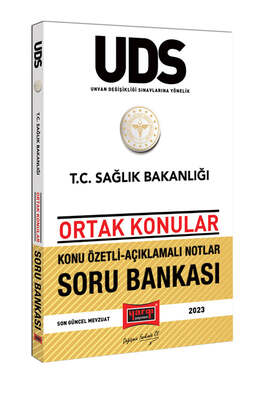 Yargı Yayınları 2023 Sağlık Bakanlığı UDS Unvan Değişikliği Sınavlarına Yönelik Konu Özetli Açıklamalı Soru Bankası - 1
