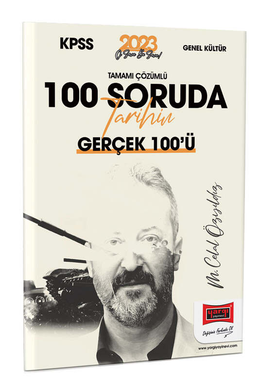 Yargı Yayınları 2023 KPSS 5Yüz Ekibi Tamamı Çözümlü 100 Soruda Tarihin Gerçek 100'ü
