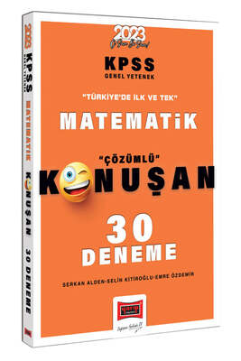 Yargı Yayınları 2023 KPSS Matematik Tamamı Çözümlü Konuşan 30 Deneme - 1