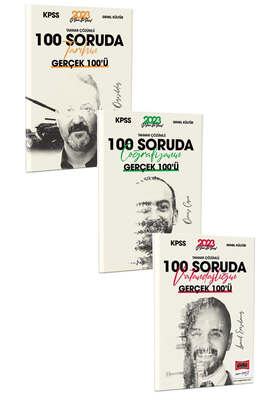 Yargı Yayınları 2023 KPSS 5Yüz Ekibi 100 Soruda Genel Kültürün Gerçek 100'ü (3 Kitap Set) - 1