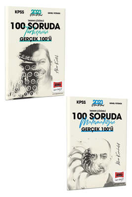 Yargı Yayınları 2023 KPSS 5Yüz Ekibi 100 Soruda Genel Yeteneğin Gerçek 100'ü (2 Kitap Set) - 1