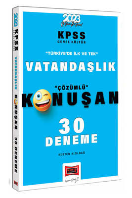 Yargı Yayınları 2023 KPSS Genel Kültür Konuşan Vatandaşlık 30 Deneme - 1