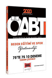 Yargı Yayınları - Yargı Yayınları 2023 KPSS ÖABT Beden Eğitimi ve Spor Öğretmenliği Tamamı Çözümlü 10 Deneme Sınavı
