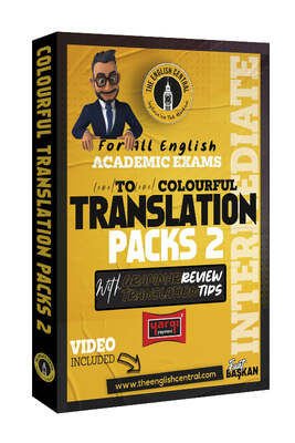 Yargı Yayınları 2023 Tüm İngilizce Akademik Sınavlar İçin Çeviri Fasikülleri Gramer Özeti Çeviri İpuçları Translation Packs 2 (İntermadiate) - 1
