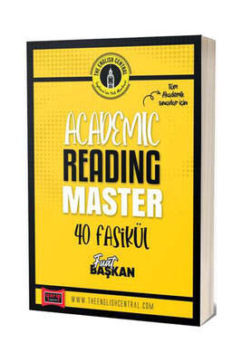 Yargı Yayınları Tüm Akademik İngilizce Sınavları İçin Academic Reading Master 40 Fasikül - 1