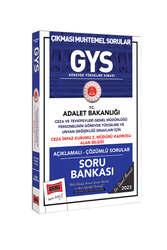 Yargı Yayınları - Yargı Yayınları 2023 Adalet Bakanlığı GYS Ceza ve Tevkifevleri Genel Müdürlüğü Ceza İnfaz Kurumu 2.Müdür Kadrosu Alan Bilgisi İçin Açıklamalı Soru Bankası