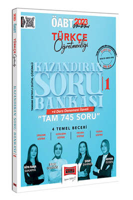 Yargı yayınları 2023 ÖABT Türkçe Öğretmenliği Kazandıran 1 Tamamı Detaylı Dijital Çözümlü Soru Bankası +4 Ders Denemesi İlaveli - 1