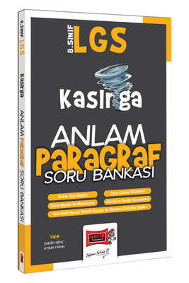 Yargı Yayınları 8.Sınıf LGS Kasırga Anlam Paragraf Soru Bankası - 1