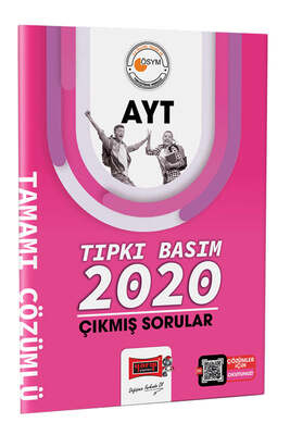 Yargı Yayınları 2023 AYT Tıpkı Basım 2020 Çıkmış Sorular - 1