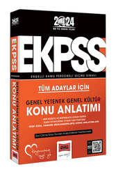 Yargı Yayınları - Yargı Yayınları 2024 Ekpss Tüm Adaylar İçin Genel Yetenek Genel Kültür Tüm Dersler Konu Anlatımı