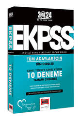 Yargı Yayınları - Yargı Yayınları 2024 Ekpss Tüm Adaylar İçin Genel Yetenek Genel Kültür Tüm Dersler Tamamı Çözümlü 10 Deneme