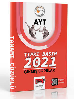 Yargı Yayınları 2023 AYT Tıpkı Basım 2021 Çıkmış Sorular - 1