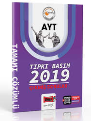 Yargı Yayınları - Yargı Yayınları 2023 AYT Tıpkı Basım 2019 Çıkmış Sorular