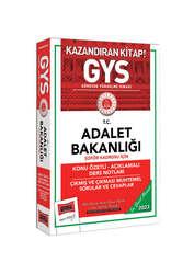 Yargı Yayınları - Yargı Yayınları 2023 Adalet Bakanlığı Şöför Kadrosu İçin Konu Özetli Açıklamalı Ders Notları Çıkmış ve Çıkması Muhtemel Sorular ve Cevaplar