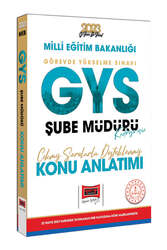 Yargı Yayınları - Yargı Yayınları 2023 MEB GYS Şube Müdürlüğü Kadrosu İçin Çıkmış Sorularla Desteklenmiş Konu Anlatımı