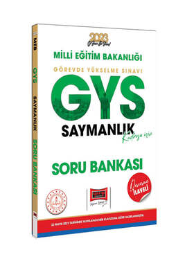 Yargı Yayınları 2023 MEB GYS Saymanlık Kadrosu İçin Deneme İlaveli Soru Bankası - 1