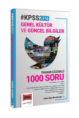 Yargı Yayınları 2023 KPSS Genel Kültür ve Güncel Bilgiler Tamamı Çözümlü 1000 Soru - 1