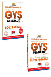 Yargı Yayınları - Yargı Yayınları 2023 MEB GYS Memurluk Kadrosu İçin Deneme İlaveli Soru Bankası ve Konu Anlatımı Seti