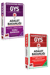 Yargı Yayınları - Yargı Yayınları 2023 Adalet Bakanlığı GYS Yazı İşleri Kadrosu İçin Açıklamalı Soru Bankası ve Konu Anlatımlı Set