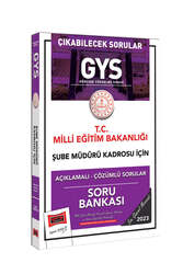 Yargı Yayınları 2023 Milli Eğitim Bakanlığı Çıkabilecek Sorular GYS Şube Müdürü Kadrosu İçin Açıklamalı Çözümlü Soru Bankası - Yargı Yayınları