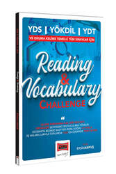 Yargı Yayınları 2023 YDS YÖKDİL YDT ve Okuma Kelime Temelli Tüm Sınavlar İçin Reading And Vocabulary Challenge - Yargı Yayınları